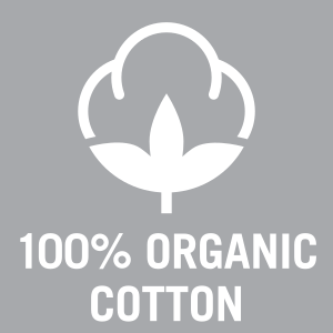 100% organic cotton