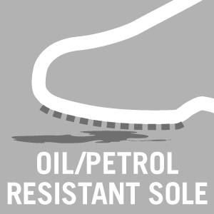 oil/petrol resistant sole