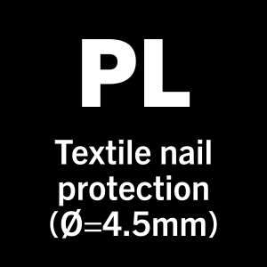 textile nail protection (Ø=4.5mm)